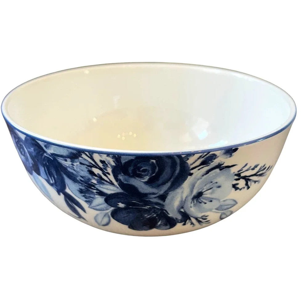 Mikasa Darcy Blue & White Floral Bone China 6
